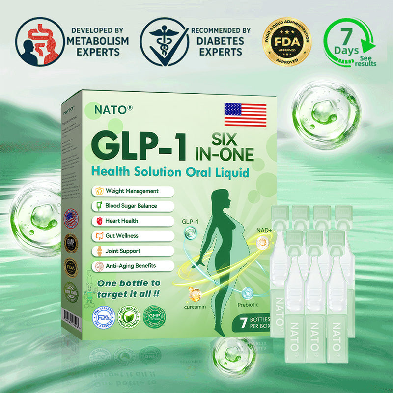 Last Day 50%off🔥NATO®GLP-1 SIX-IN-ONE Health Solution Oral Liquid