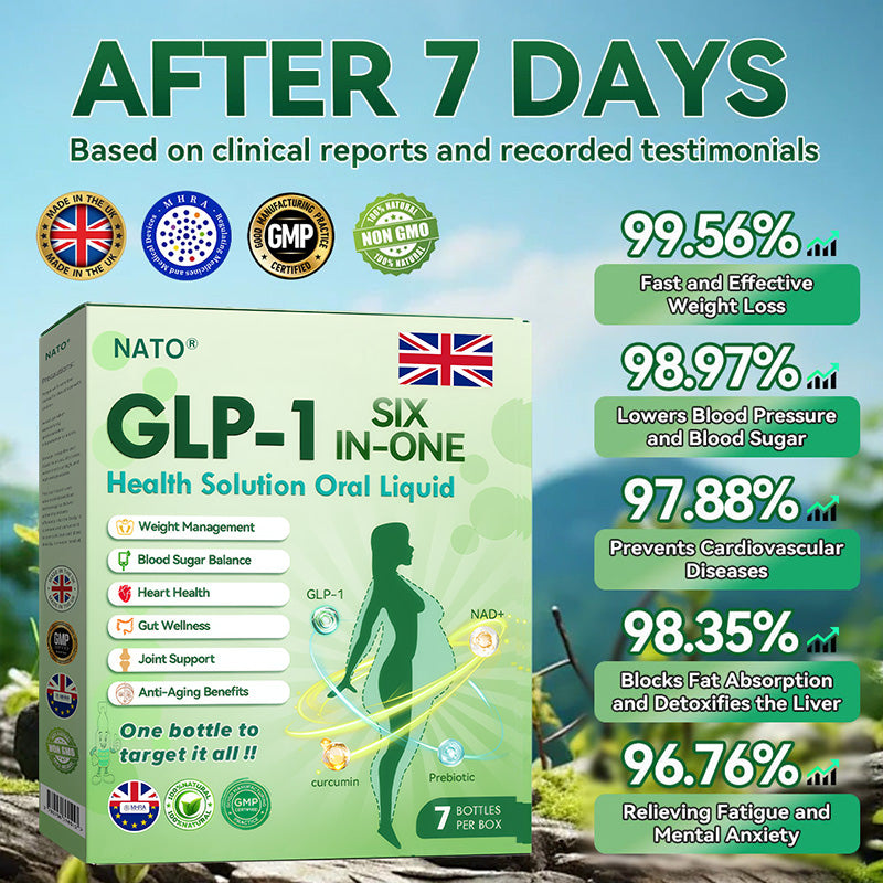 🏅Last Day 50%off🏅NATO®𝐺𝐿𝑃-𝟏 𝑺𝑰𝑿 𝑰𝑵-𝑶𝑵𝑬 𝑯𝒆𝒂𝒍𝒕𝒉 𝑺𝒐𝒍𝒖𝒕𝒊𝒐𝒏 𝑶𝒓𝒂𝒍 𝑳𝒊𝒒𝒖𝒊𝒅