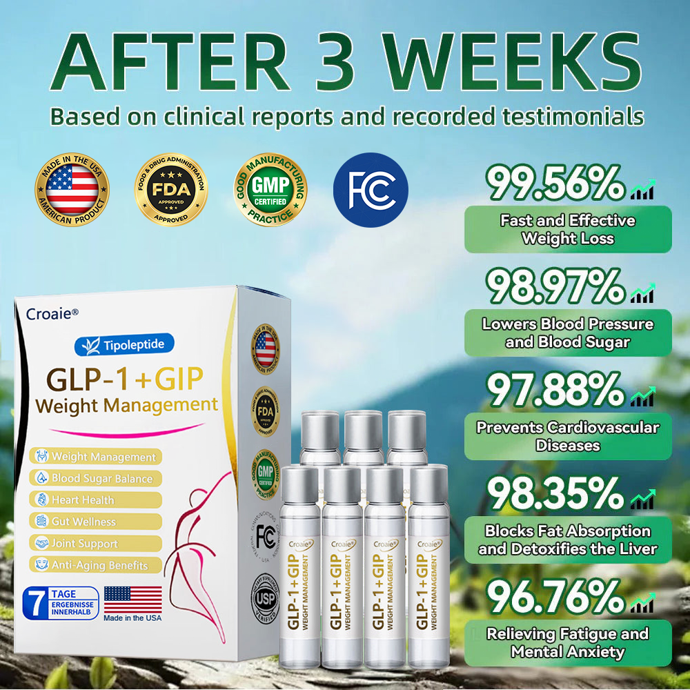 FDA| Official USA Store — Croaie® Telportide Oral Solution, GIP and GLP-1 Dual-Action Weight Loss Solution, One Bottle Daily, Results in 7 Days🛍️
