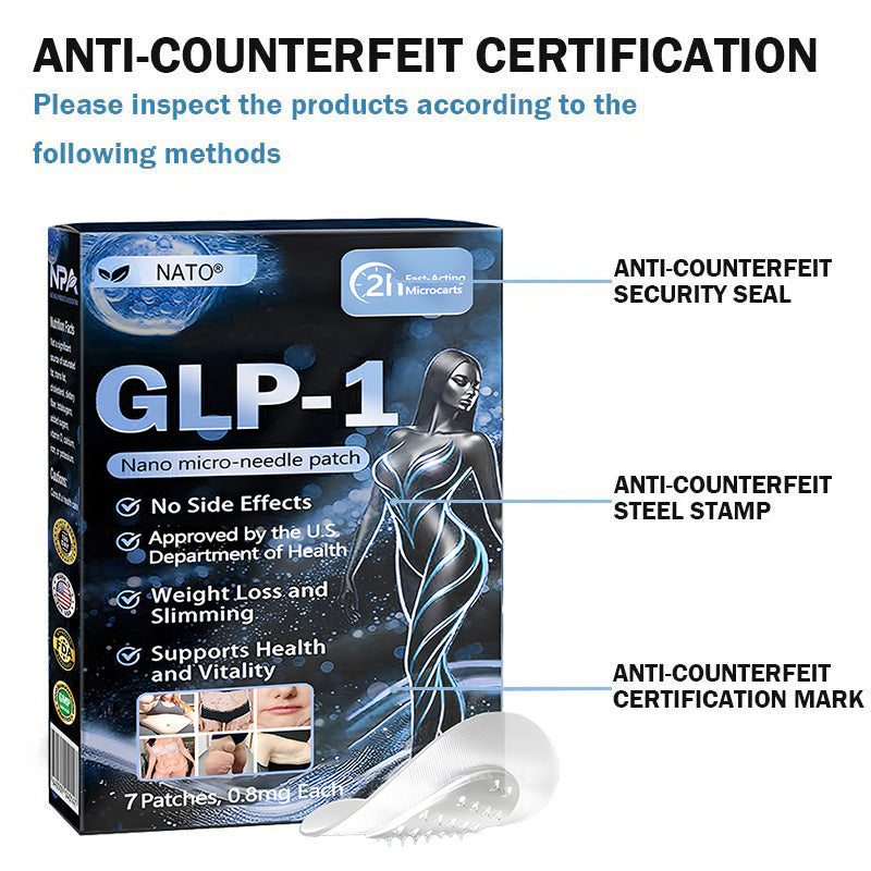 NATO® Nano Microneedle Patch with SMGT-GLP-1 & Matrixyl 3000 – Slimming, 👨‍⚕️Skin Tightening, 👨‍⚕️👨‍⚕️Blood Sugar Support, No Injection, 7-Day Result👨‍⚕️👨‍⚕️👨‍⚕️