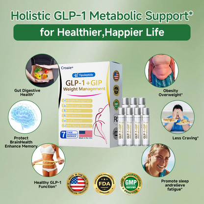FDA| Official USA Store — Croaie® Telportide Oral Solution, GIP and GLP-1 Dual-Action Weight Loss Solution, One Bottle Daily, Results in 7 Days🛍️
