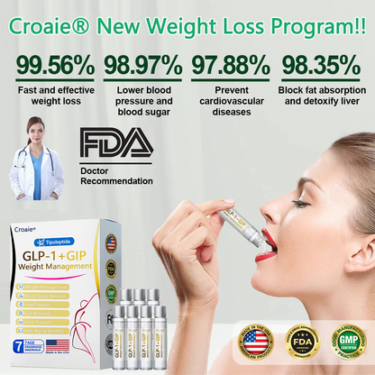 FDA| Official USA Store — Croaie® Telportide Oral Solution, GIP and GLP-1 Dual-Action Weight Loss Solution, One Bottle Daily, Results in 7 Days🛍️