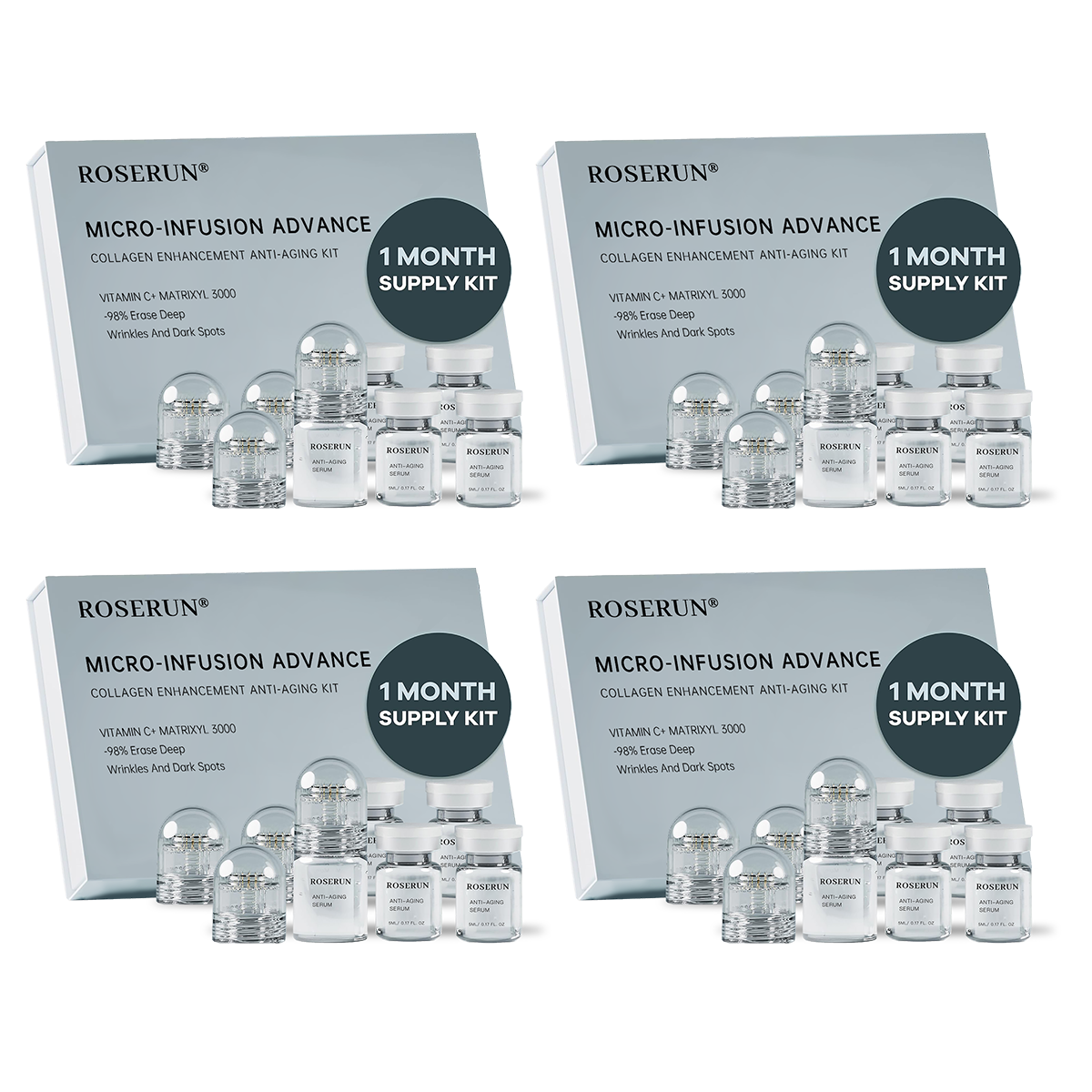 Last Day 50%off🔥ROSERUN™ Micro-infusion Advanced Collagen Enhancement Anti-aging Kit