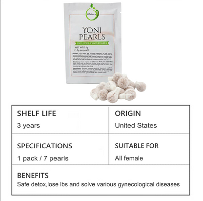 iNature™ FemaleSlimming and  Detoxing Yoni Pearls(🔥Limited time discount last day)