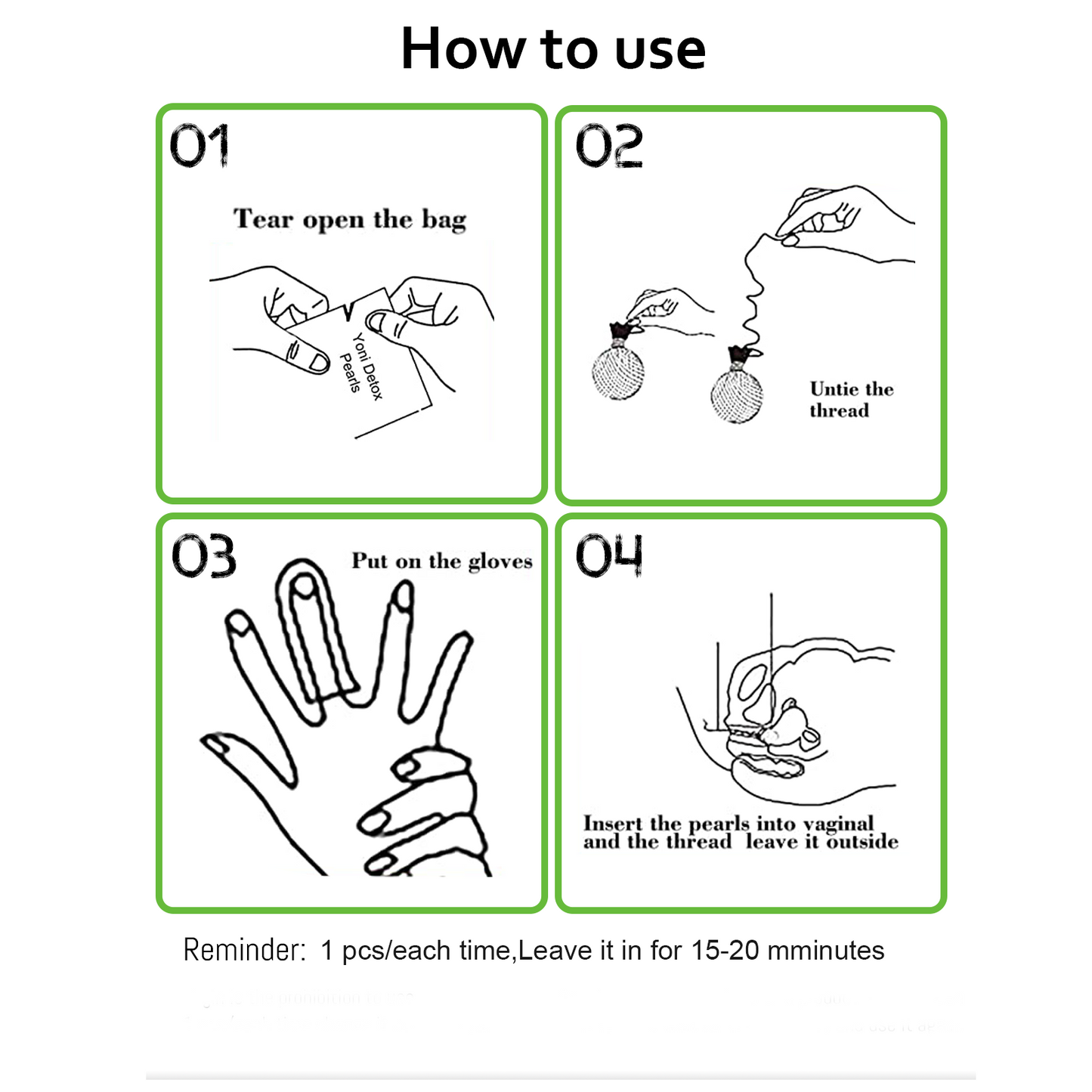 iNature™ FemaleSlimming and  Detoxing Yoni Pearls(🔥Limited time discount last day)