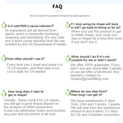 iNature™ FemaleSlimming and  Detoxing Yoni Pearls(🔥Limited time discount last day)